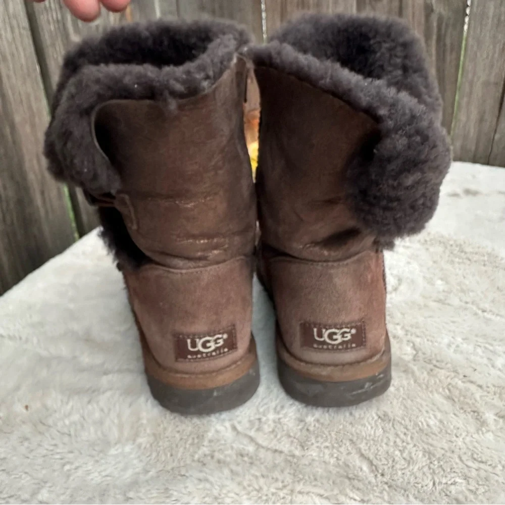 UGG Brown Boots with Fur Lining size 7